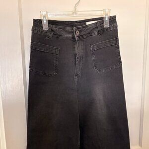 Reiko Black Wide Leg Jeans
